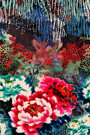 花卉印花花型图片