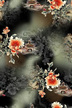 民族风印花花型图片