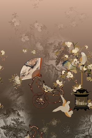 民族风印花花型图片