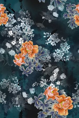 民族风印花花型图片