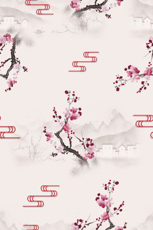 数码花型印花花型图片