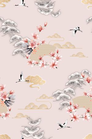 数码花型印花花型图片