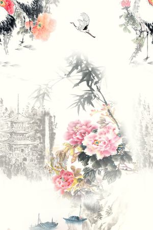 数码花型印花花型图片