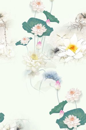 数码花型印花花型图片