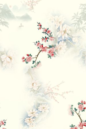 数码花型印花花型图片