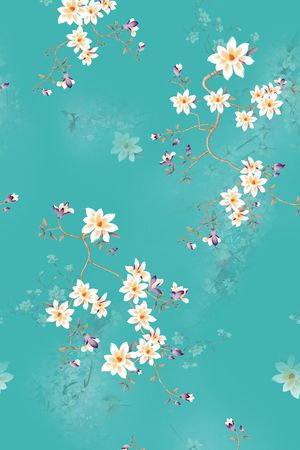 花卉印花花型图片