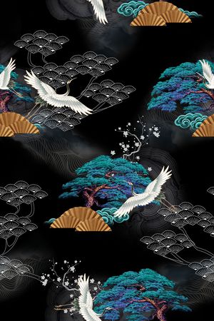 花卉印花花型图片