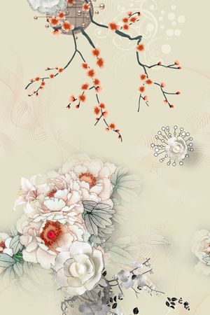 花卉印花花型图片