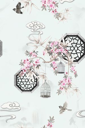 花卉印花花型图片