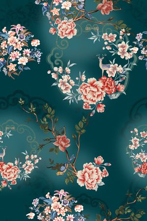 民族风印花花型图片