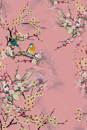 花卉印花花型图片