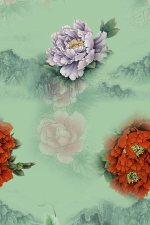 数码花型印花花型图片