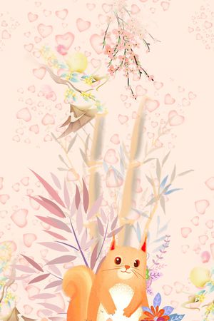 定位花印花花型图片