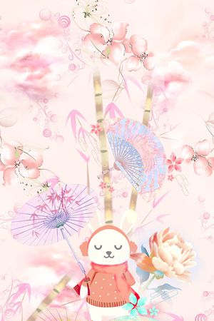 定位花印花花型图片