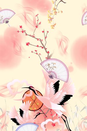 定位花印花花型图片