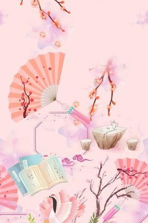 定位花印花花型图片