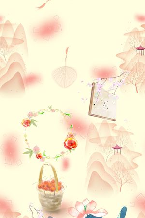 定位花印花花型图片