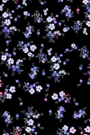 定位花印花花型图片