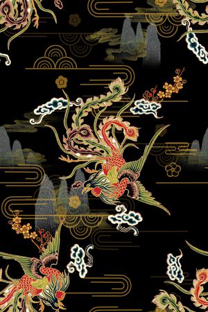 时尚印花花型图片