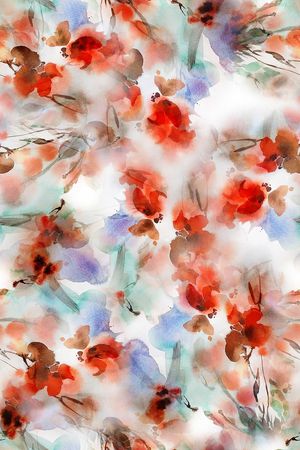肌理印花花型图片