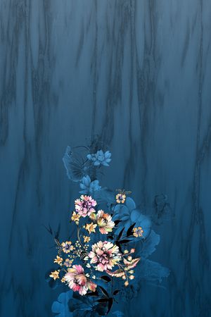 定位花印花花型图片