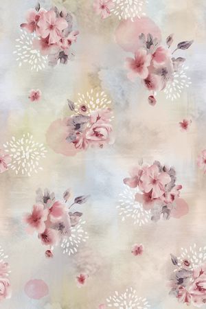 小清新印花花型图片