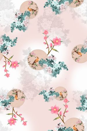 女装印花花型图片