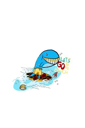 海浪印花花型图片