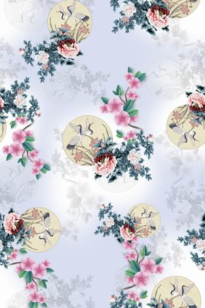 女装印花花型图片