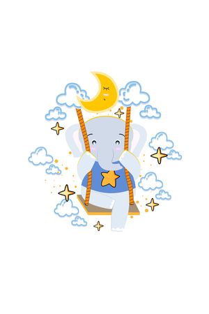 童装印花花型图片
