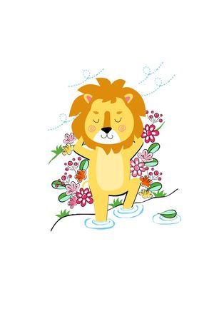 童装印花花型图片