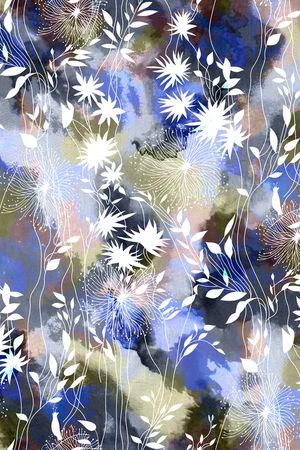 定位花印花花型图片