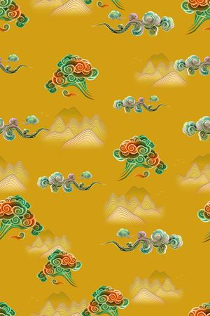 连衣裙印花花型图片