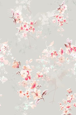 奢华印花花型图片