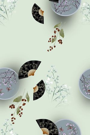 女装印花花型图片