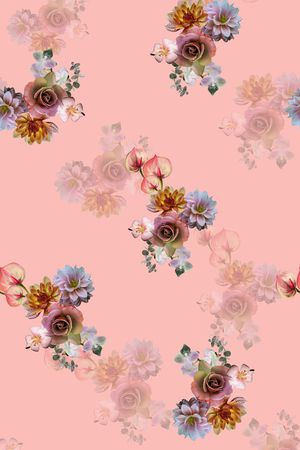 女装印花花型图片