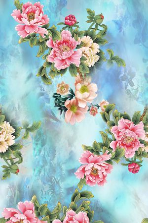 女装印花花型图片