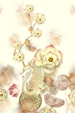时尚印花花型图片