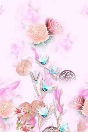 时尚印花花型图片