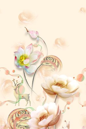 时尚印花花型图片