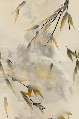 民族花卉印花花型图片