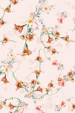 花卉印花花型图片
