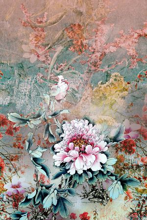 定位花印花花型图片