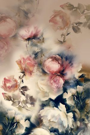 女装定位花印花花型图片