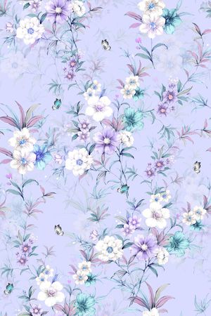 花卉印花花型图片