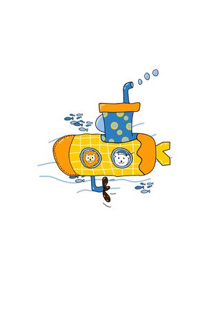 童装印花花型图片
