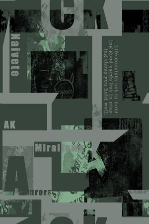 几何印花花型图片