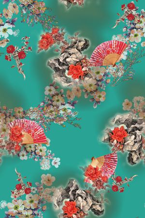女装印花花型图片
