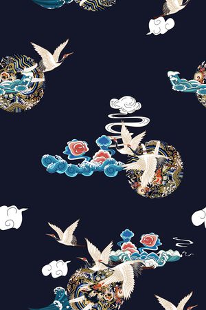 花卉印花花型图片