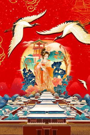 定位花印花花型图片